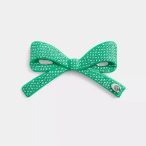 Barrette boucle pavé