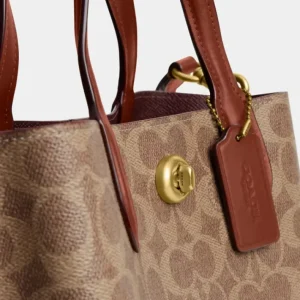Cabas Willow 24 En Toile Signature
