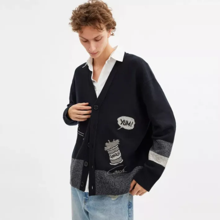 Cardigan Coach X Popeye