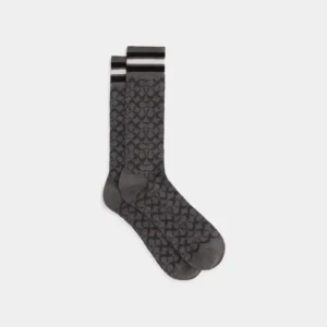 Chaussettes longueur mollet signature