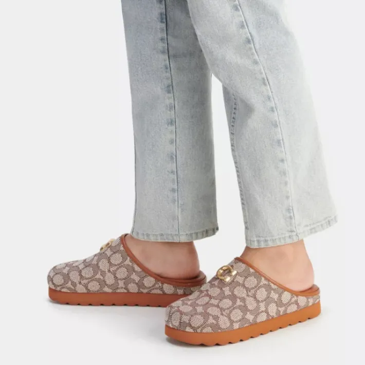 Chausson Hadley En Tissu Jacquard Signature