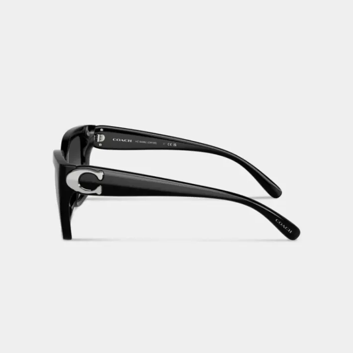 Lunettes de soleil œil-de-chat carrées Idole