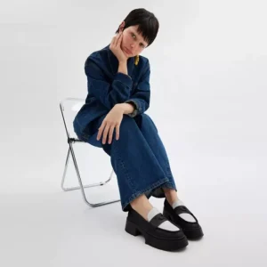 Mocassin à plateforme Leah
