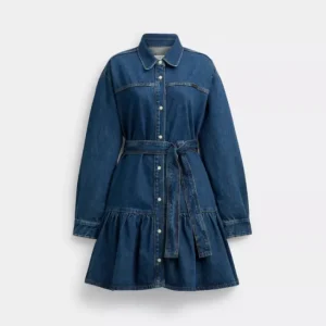 Robe chemise en denim