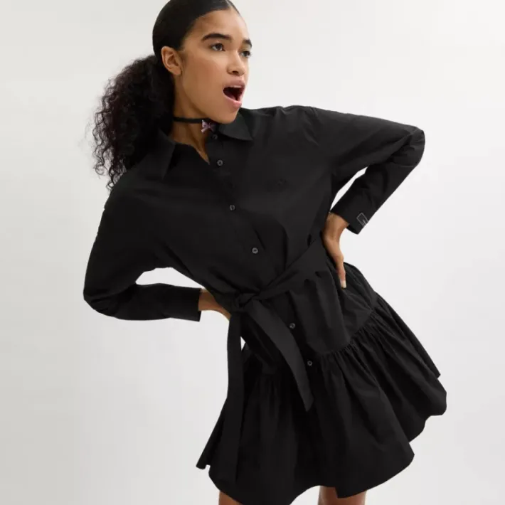 robe chemisier en coton biologique