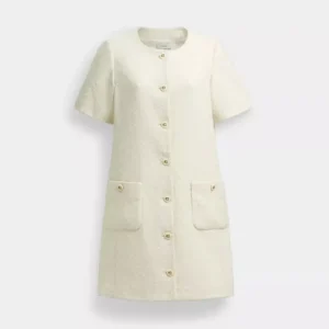 Robe en tweed