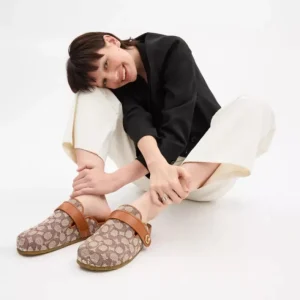 Sabot Blake En Tissu Jacquard Signature