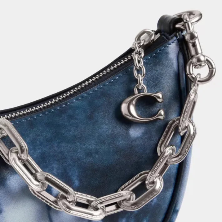 Sac à porté-épaule Mira avec imprimé teint sur nœuds