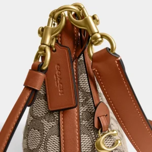 Sac épaule Juliet en tissu jacquard exclusif