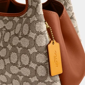 Sac épaule Lana 23 En Jacquard Exclusif