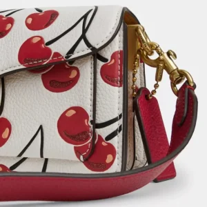 Sac épaule Tabby 20 avec motif cerise