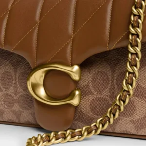Sac épaule Tabby 26 en toile exclusive avec matelassage