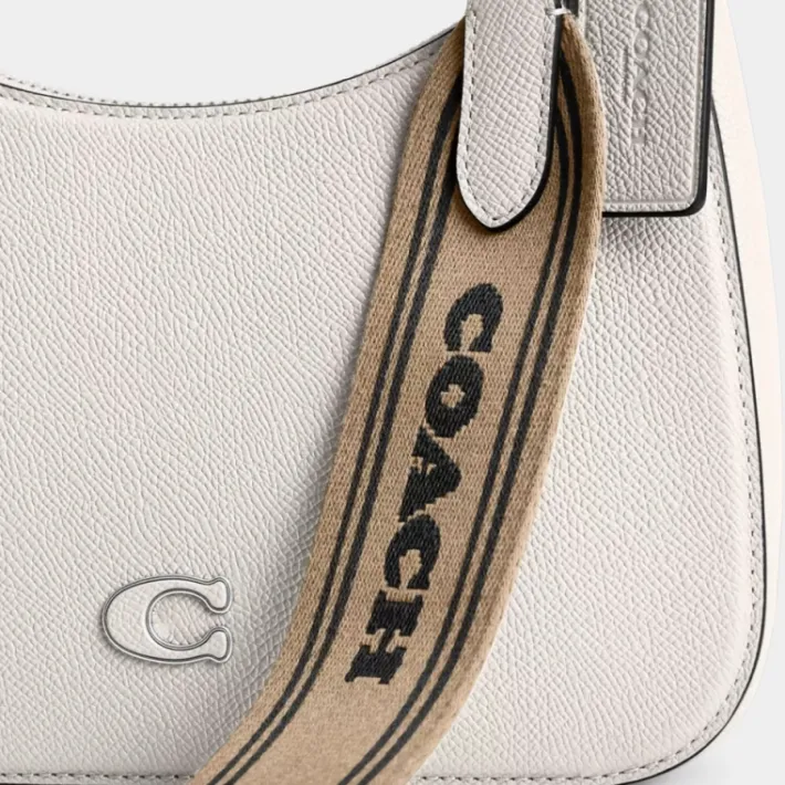 Sac porté-croisé Hobo en toile signature