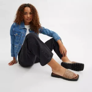 Sandale Florence En Toile Signature