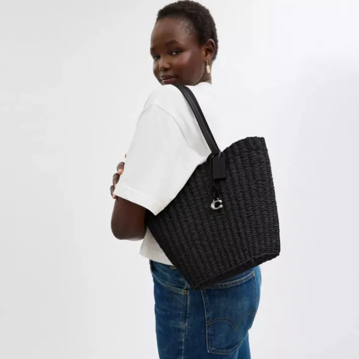 Small Straw Tote