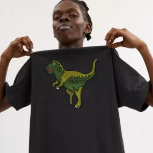 T-shirt Rexy coupe décontractée en coton biologique