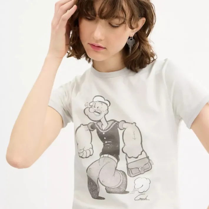 T-shirt Ringer Coach X Popeye
