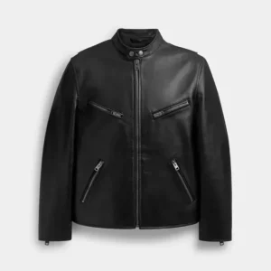 Veste De Pilote En Cuir
