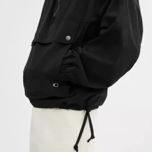 Veste De Style Chandail à Demi Fermeture Zippée