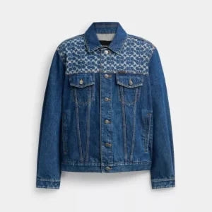 Veste trucker en denim