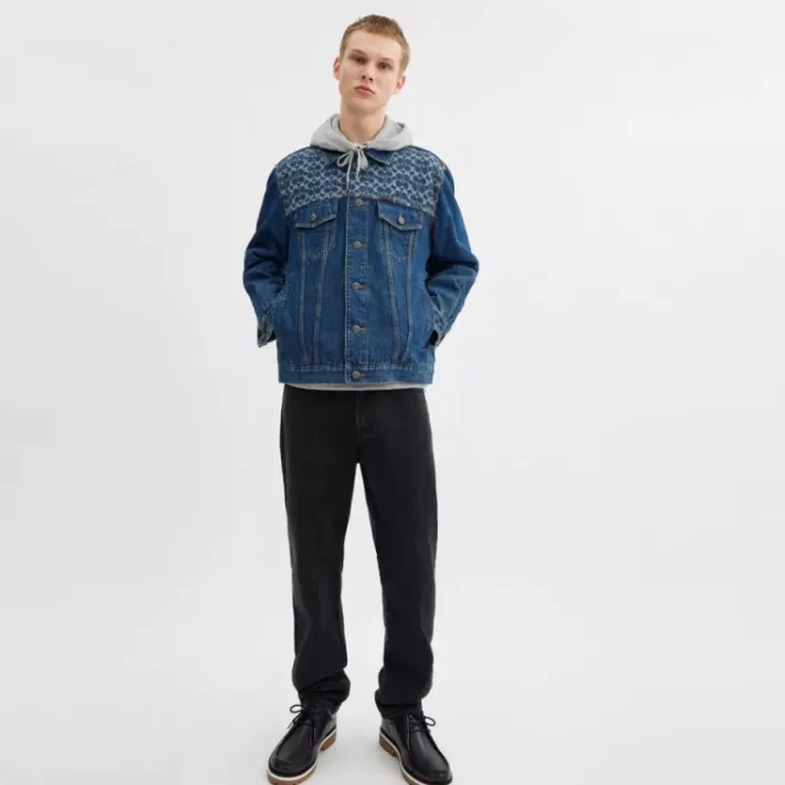 Veste trucker en denim