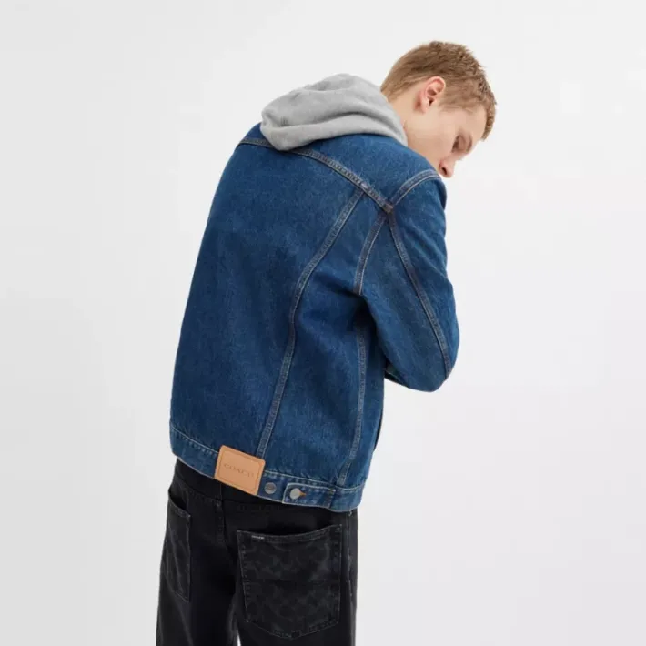 Veste trucker en denim